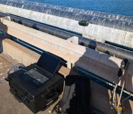 Verification via ultrasonics & visual inspection after contact point removal.